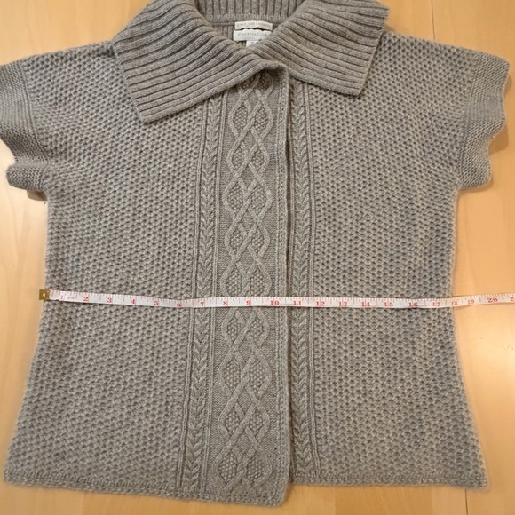 🤍 Charter Club 100% Cashmere Shawl Sweater | Ultra Luxe 🤍 Size M | Clean Girl - Picture 15 of 16